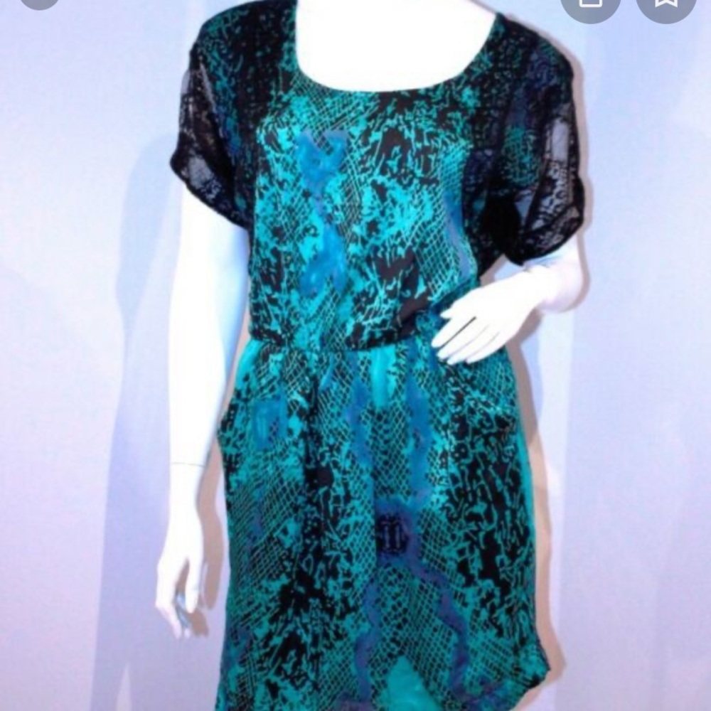 Collective Concepts Snakeskin print dress